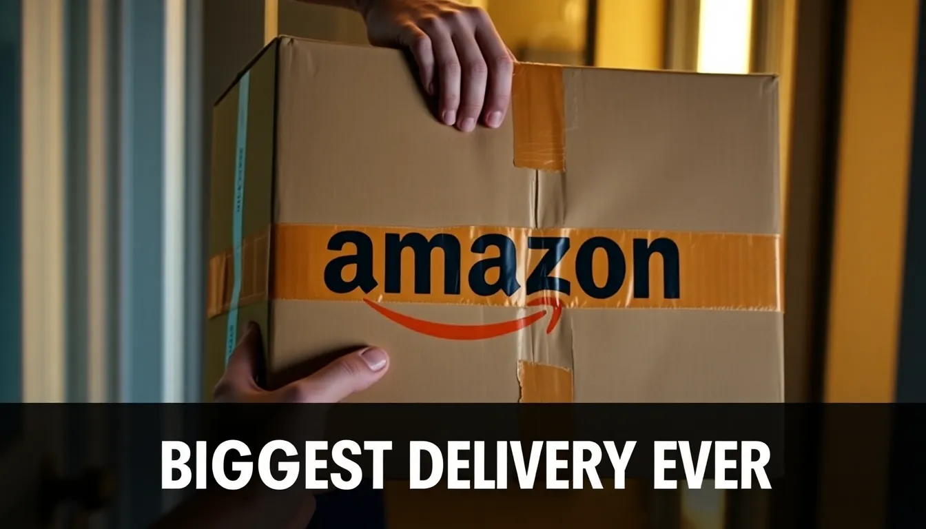Biggest Amazon Delivery Ever