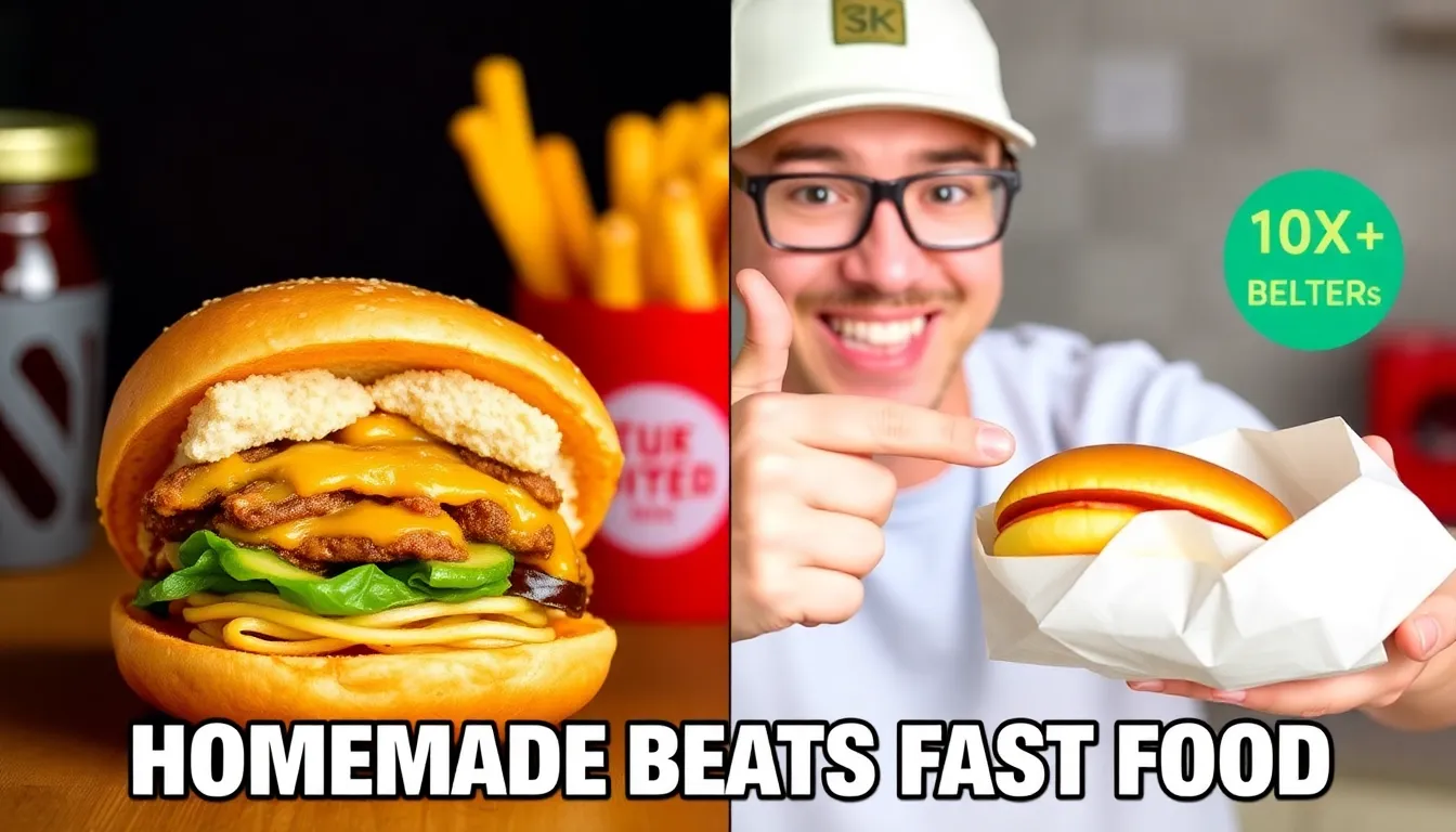 Homemade Beats Fast Food