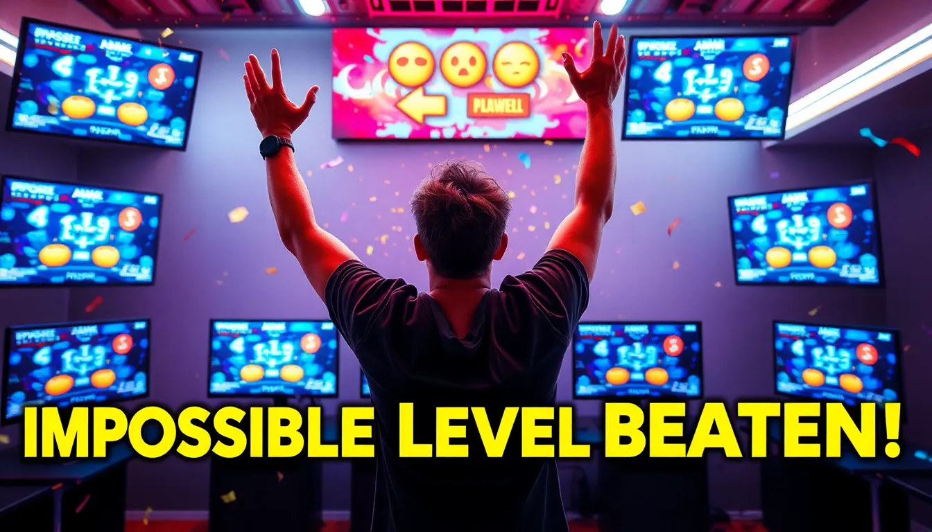 IMPOSSIBLE LEVEL BEATEN!